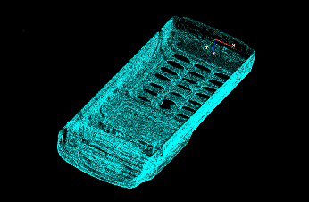 Laser Scan of Cell Phone Body